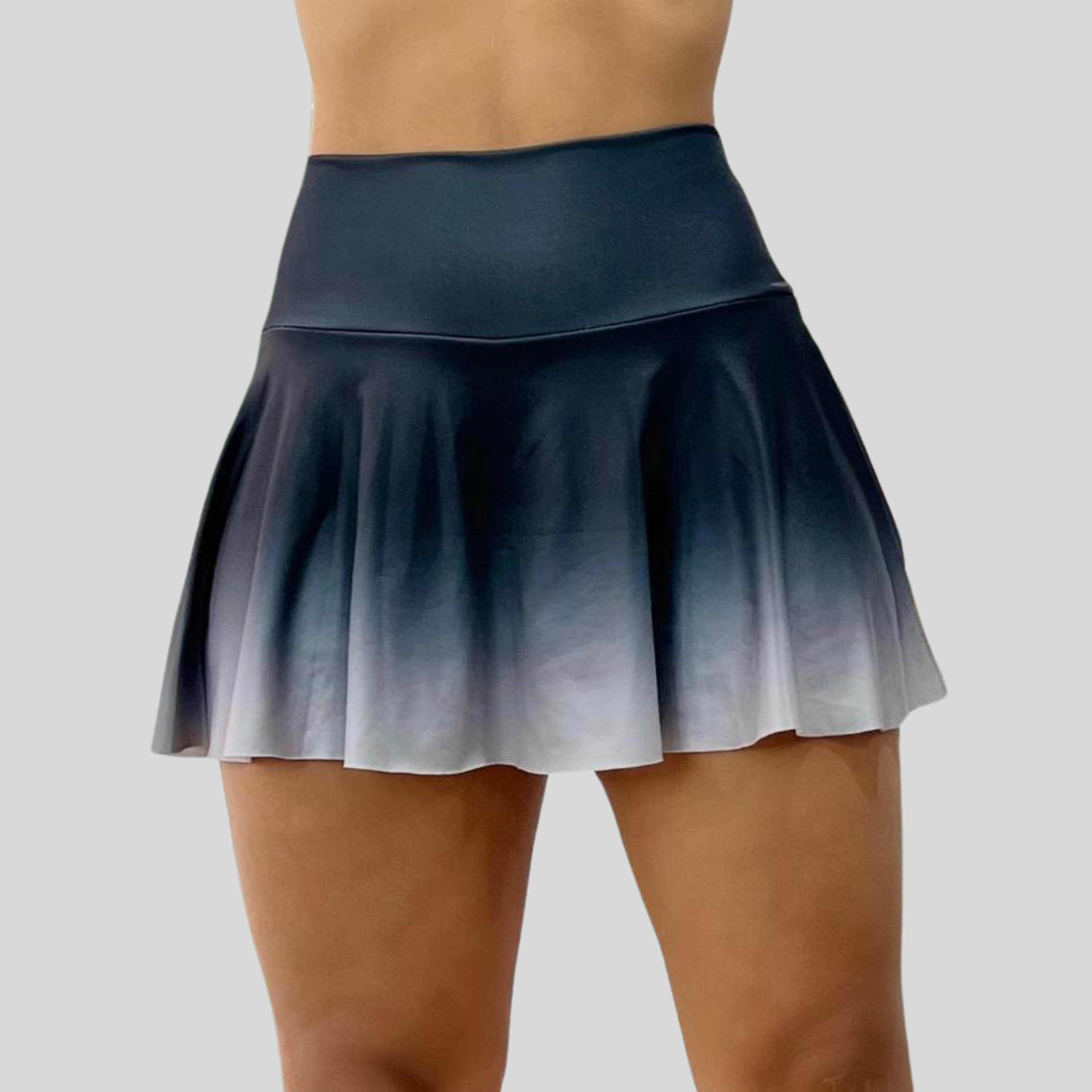 Falda short difuminada