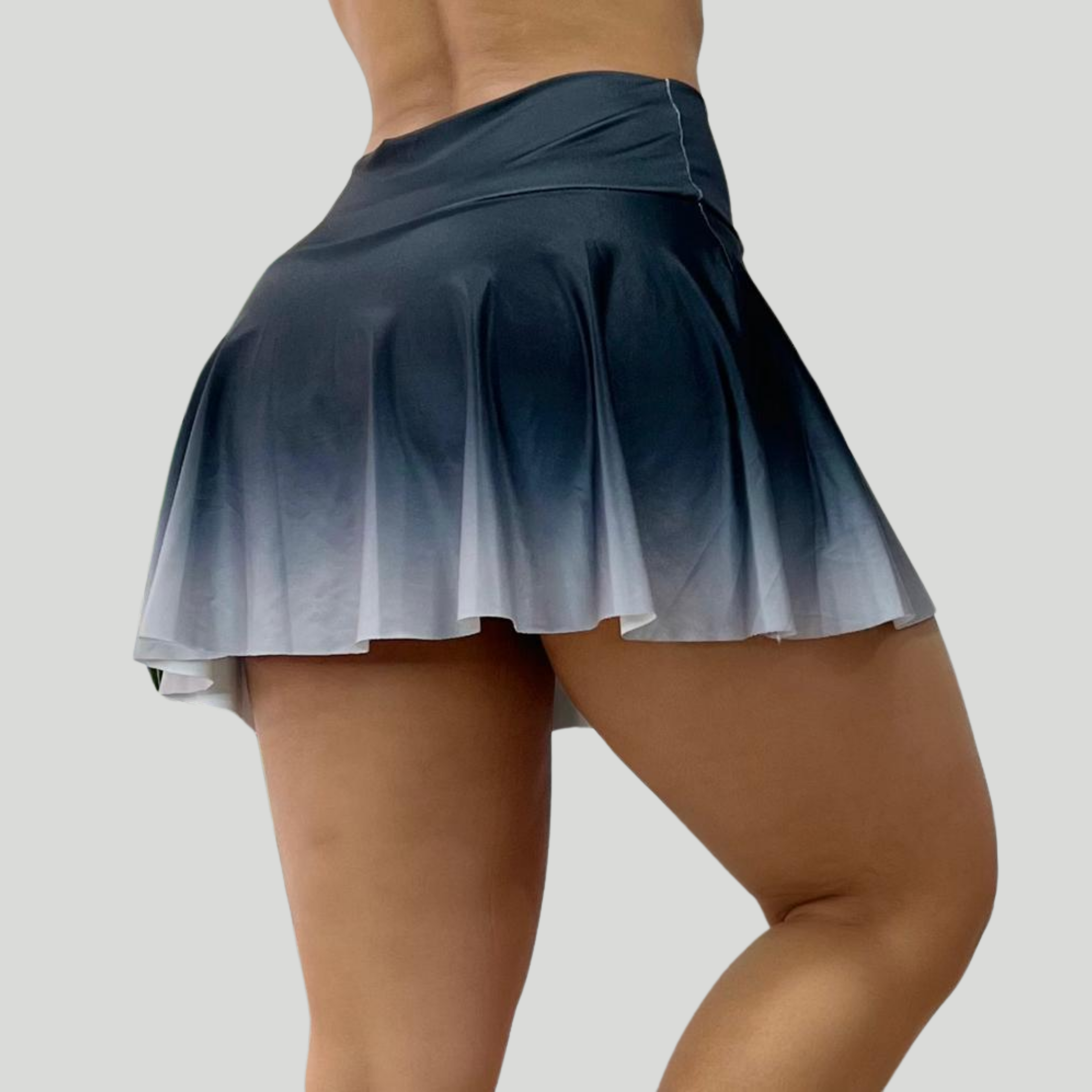Falda short difuminada