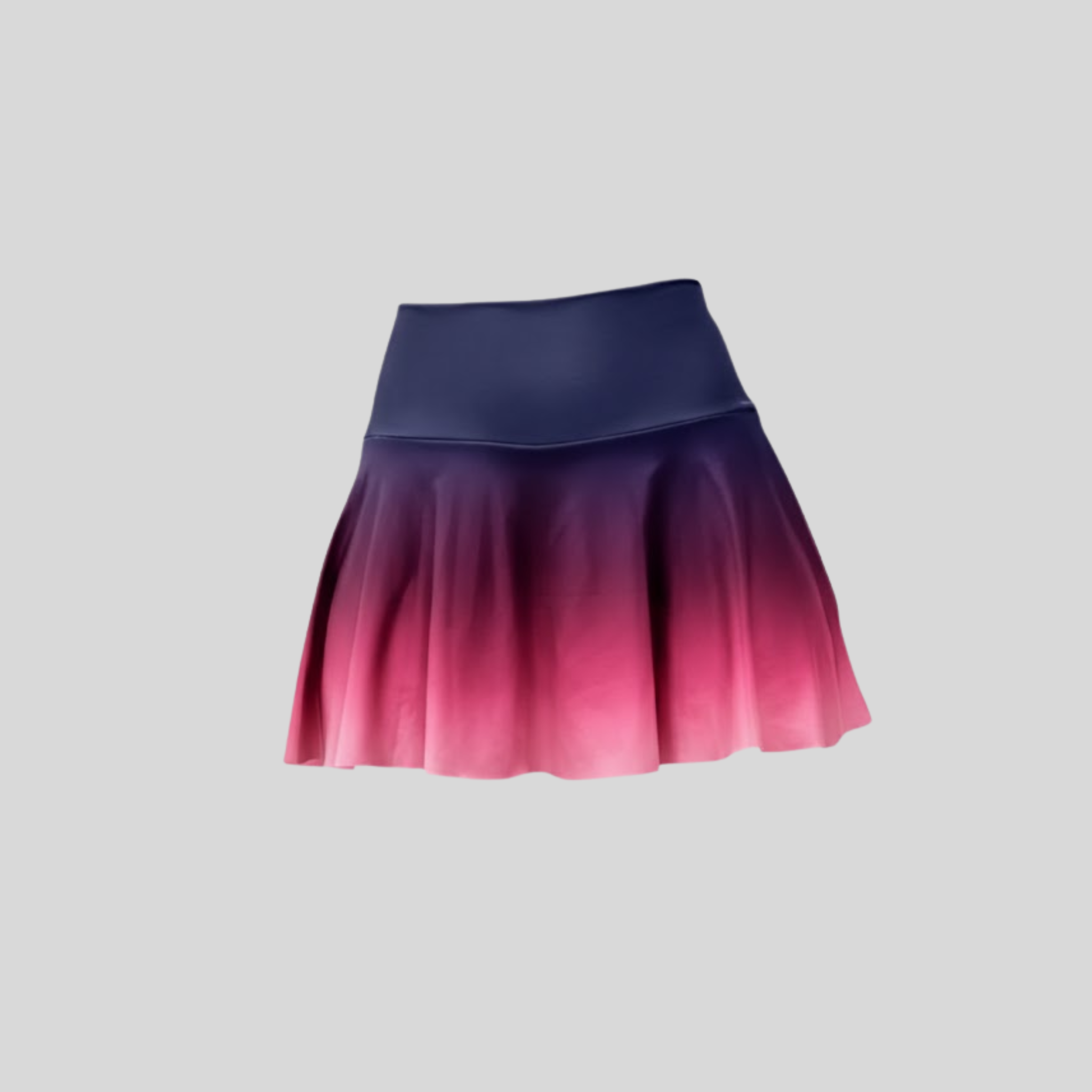 Falda short difuminada