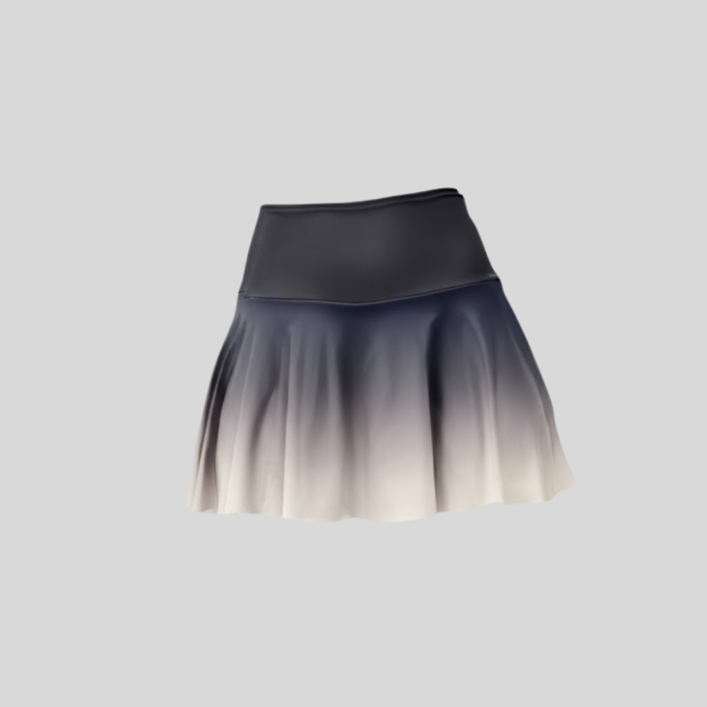 Falda short difuminada