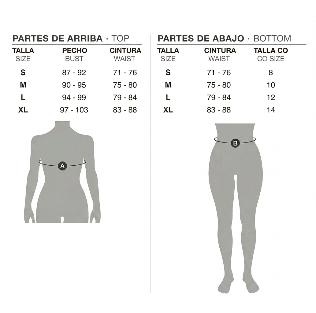 TABLA DE MEDIDAS