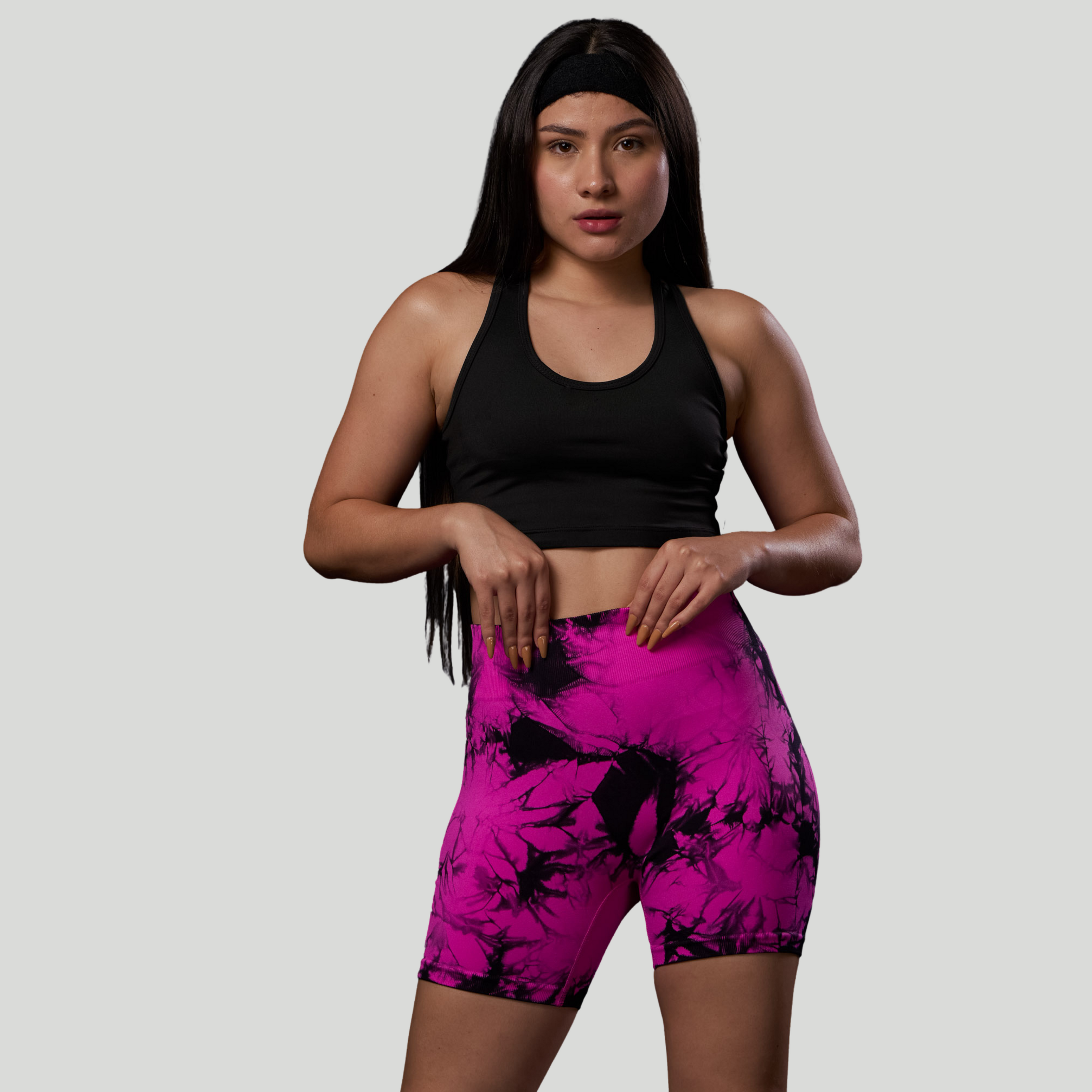 Short tie dye