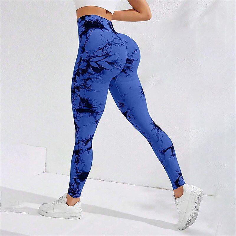 Leggins sin costuras tie dye