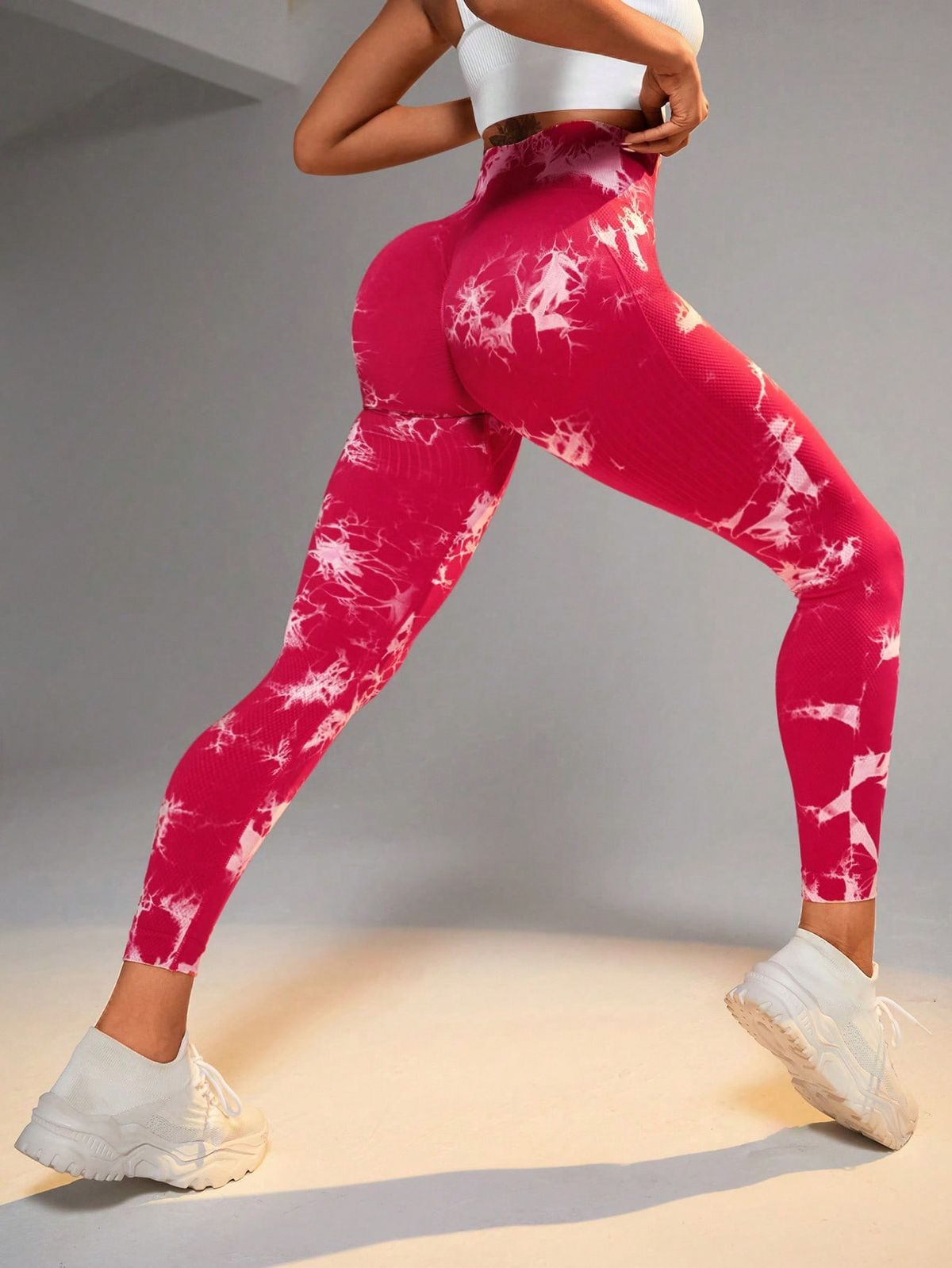 Leggins sin costuras tie dye
